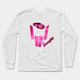 Sharerghini Pink Galaxy Long Sleeve T-Shirt